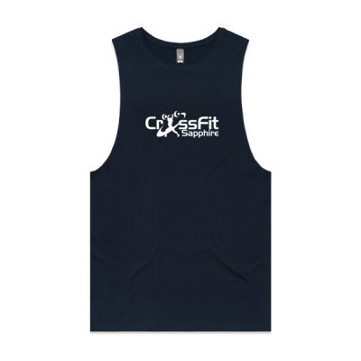 Mens CrossFit Sapphire Tank Thumbnail
