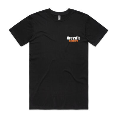 Mens CrossFit Sapphire Tee - Traditional logo Thumbnail