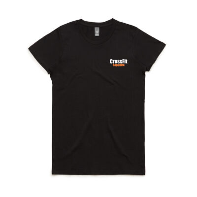 Womens CrossFit Sapphire Tee - Traditional logo Thumbnail