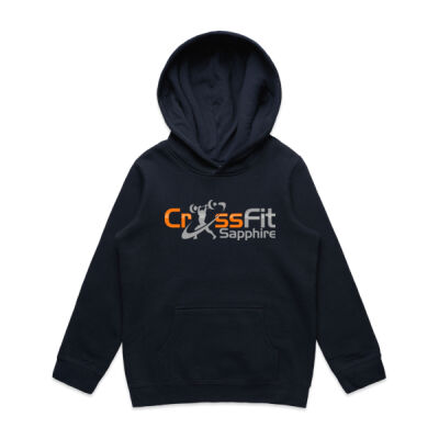 Youth CrossFit Sapphire Hoodie Thumbnail
